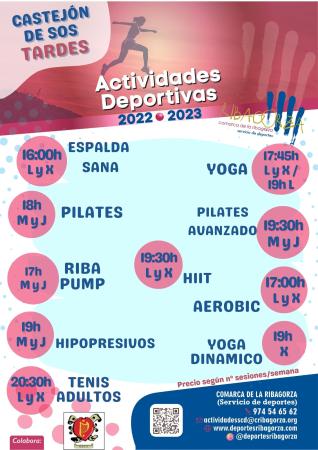 Imagen Actividades deportivas 2022-2023 - Comarca de la Ribagorza