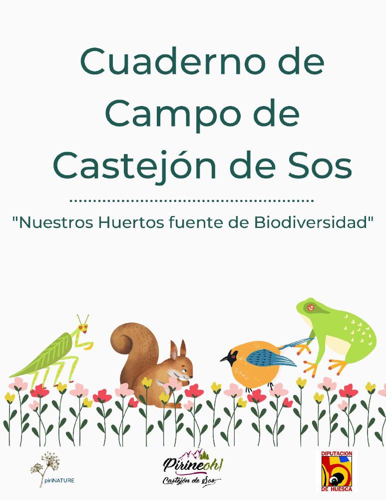 Imagen CUADERNO DE CAMPO-“NUESTROS HUERTOS FUENTE DE BIODIVERSIDAD-Subvención Educación Medioambiental D.P.H. 2022