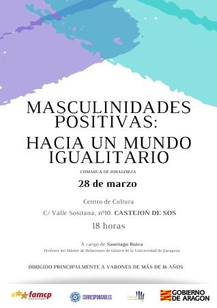 Cartel MASCULINIDADES POSITIVAS 28-03-23