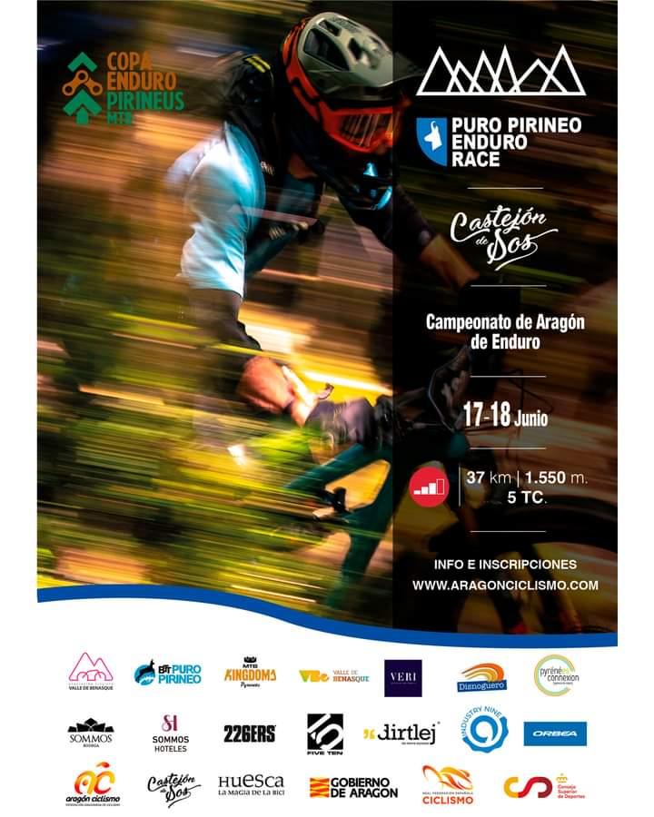 Imagen Castejón de Sos y Puro Pirineo celebrarán los días 17 y 18 de junio: El Cto. de Aragón de Pump Track, el Enduro Zagal y el Cto de Enduro de Aragón