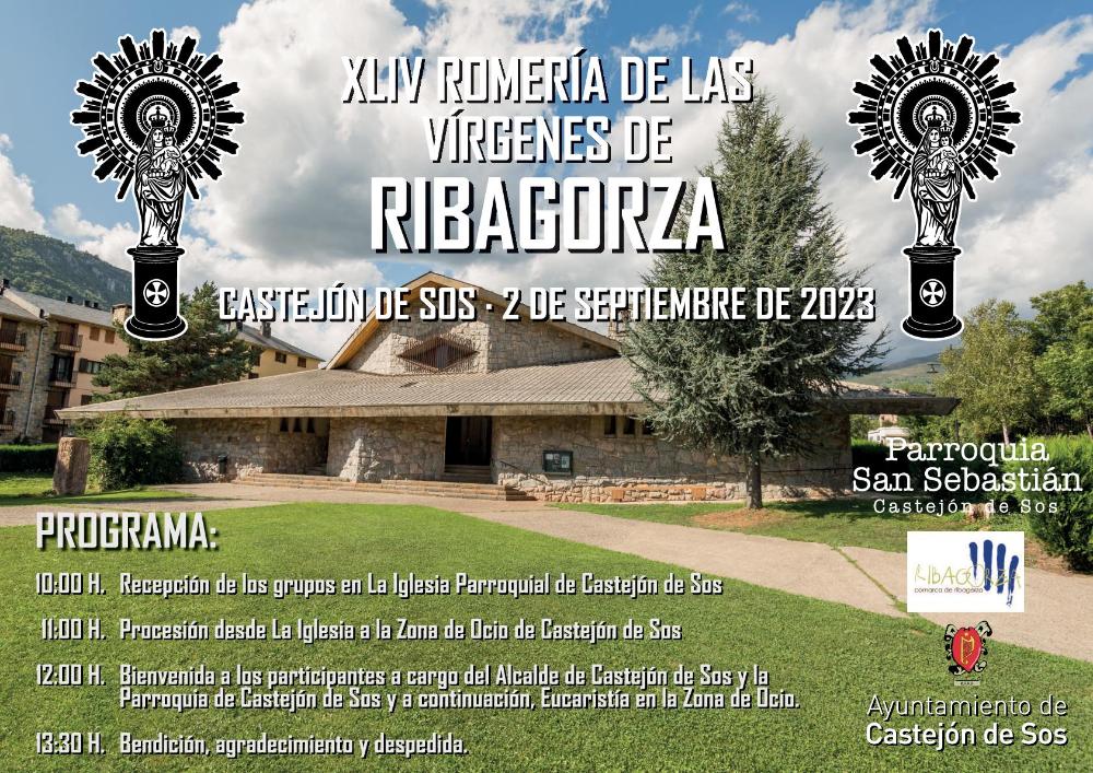 Imagen Castejón de Sos acogerá el sábado 2 de septiembre la XLIV ROMERÍA DE LAS VÍRGENES DE LA RIBAGORZA