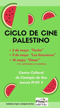 Ciclo Cine Palestino mayo 2024