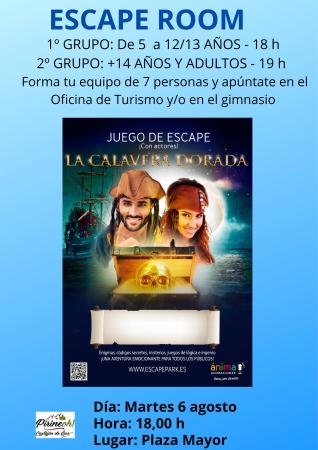 Día Martes 6 agosto Hora 18,00 h Lugar Plaza Mayor (1)