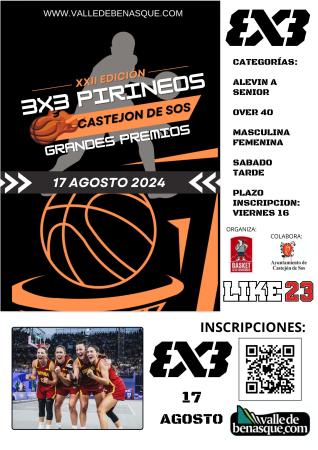 CARTEL 3X3 PIRINEOS 2024_