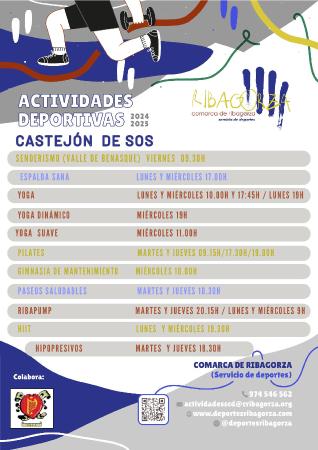 Imagen Actividades Deportivas 2024-2025 - S.C.D. Comarca de Ribagorza