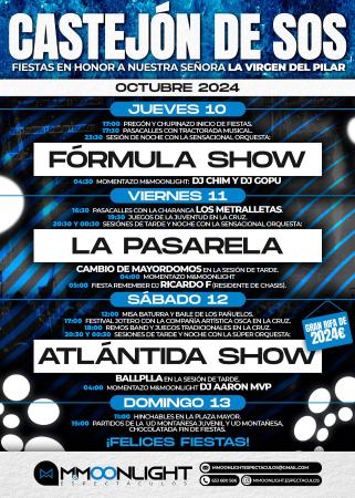Programa FIESTAS DEL PILAR 2024