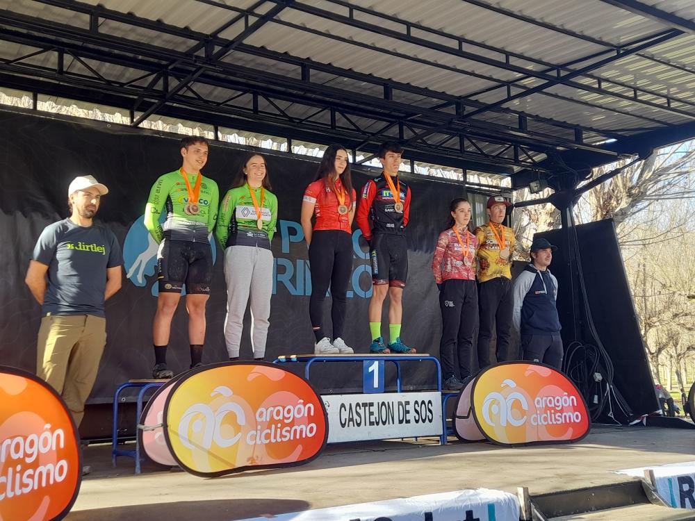 Imagen Castejón de Sos acoge una exitosa prueba de ciclocross en un escenario natural impresionante
