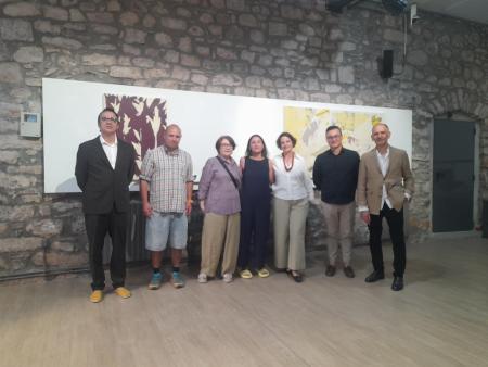 El 28 de junio se inauguró la exposición "Punctum" de Alba...