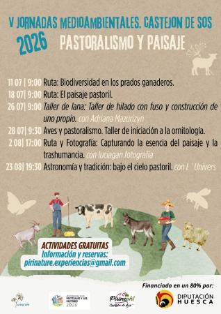 Imagen V Jornadas Medioambientales en Castejón de Sos - Pastoralismo y paisaje