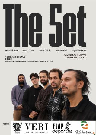 Imagen XVI Jazz al huerto - THE SET - Sábado 18 de julio a las 21,30 h