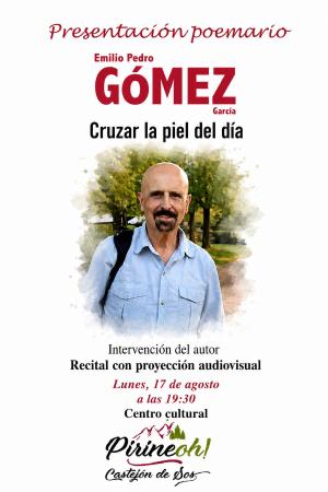 Imagen Presentación poemario de Emilio Pedoro Gómez - Lunes 17 agosto