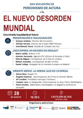 Image Programa XXIV ENCUENTRO PERIODISMO DE ALTURA 2026