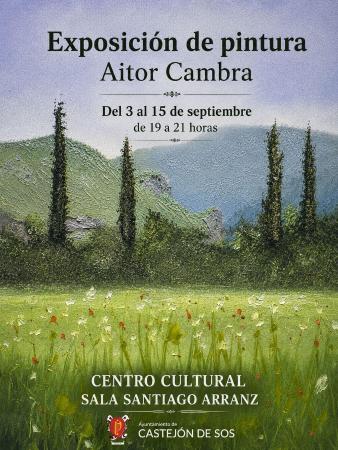 Imagen Exposición de Pintura de Aitor Cambra del 3 al 15 septiembre