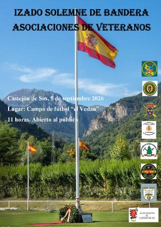 Imagen Izado solemne de bandera - Asociaciones de Veteranos 5 septiembre